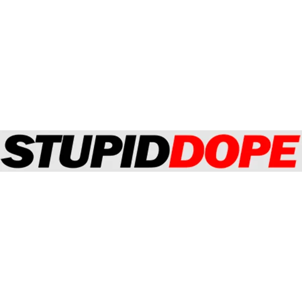 StupidDope Logo in red and black