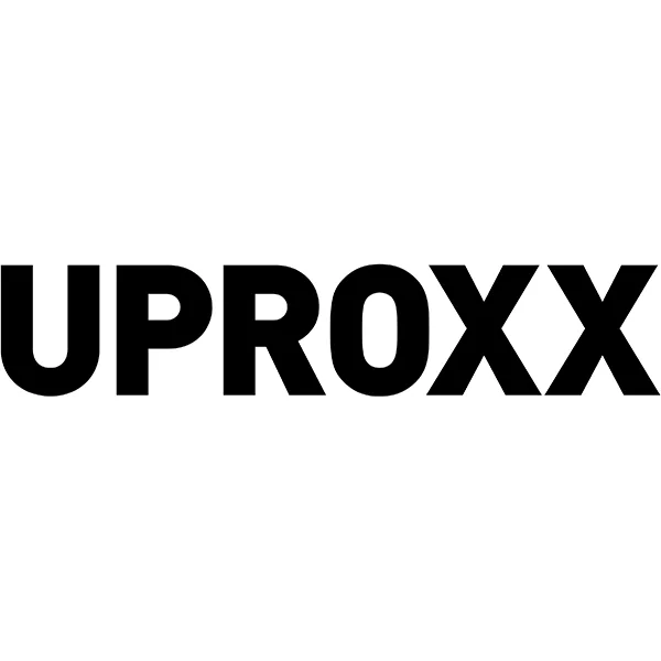 Press - UPROXX Magazine logo in black and white